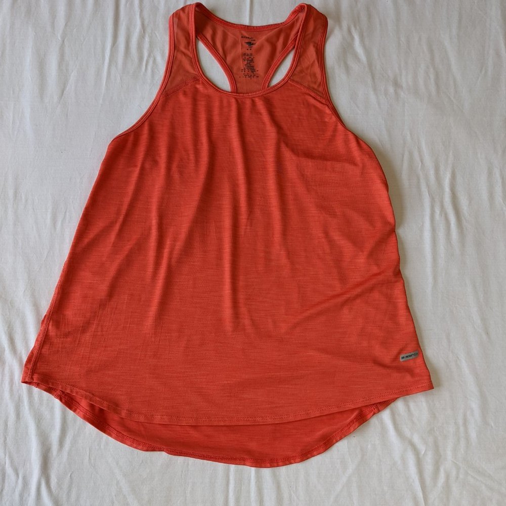 Orange Athletic Tank Top